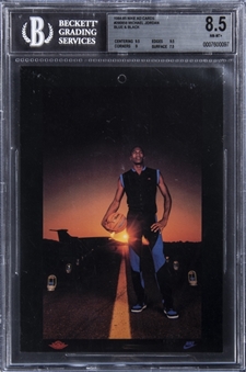 1984-85 Nike Ad Cards #290858 Michael Jordan Blue & Black – BGS NM-MT+ 8.5